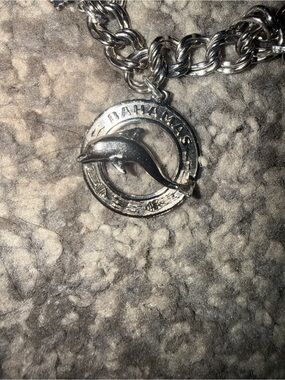 Silver Dolphin Bahamas Charm